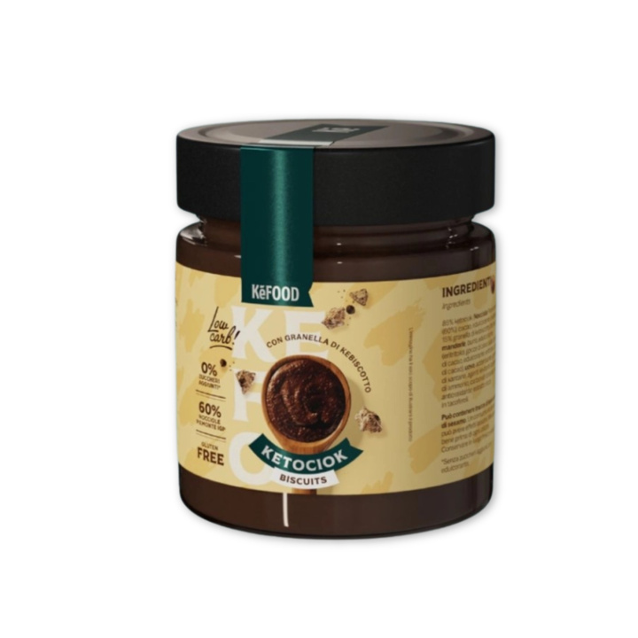 Hasselpähkinä- ja Kaakaovoi Keto 250g ryhmässä Raaka-aineet / Pähkinät / Pähkinävoit @ Rawfoodshop Scandinavia AB (KEFOOD04)