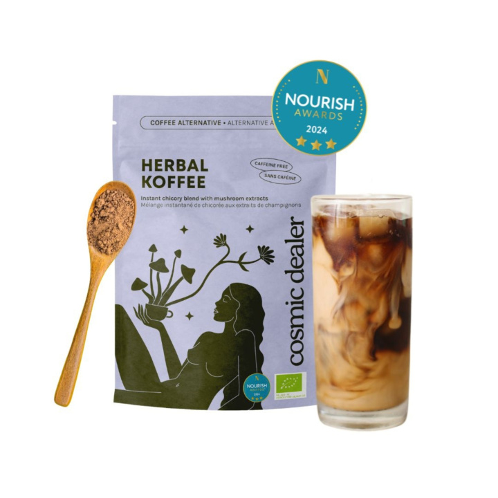 Yrttikahvi LUOMU 120g ryhmässä Raaka-aineet / Juomat / Kahvi @ Rawfoodshop Scandinavia AB (KHERBAL)