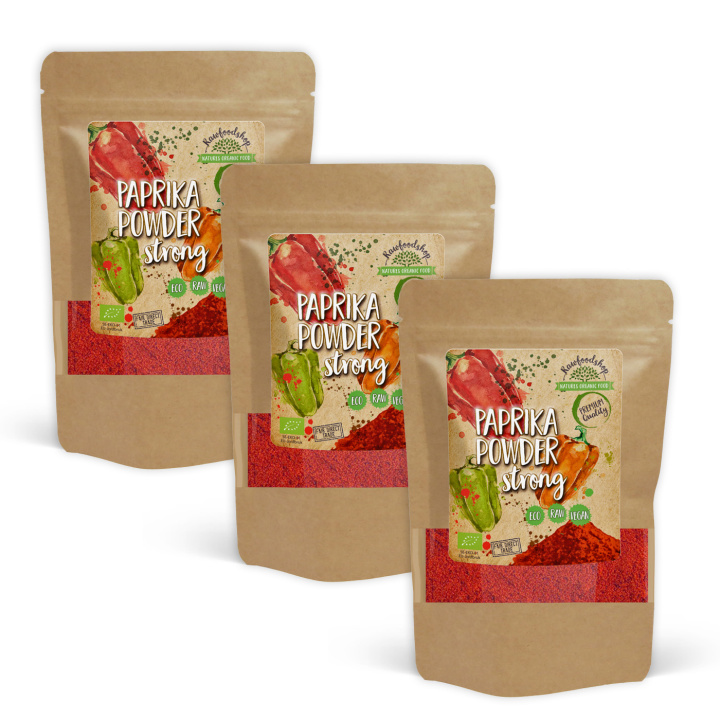 Paprikajauhe Vahva LUOMU 50g x 3 pakettia ryhmässä Raaka-aineet / Ruokakomero / Mausteet & Suola @ Rawfoodshop Scandinavia AB (KRY103-SET3)