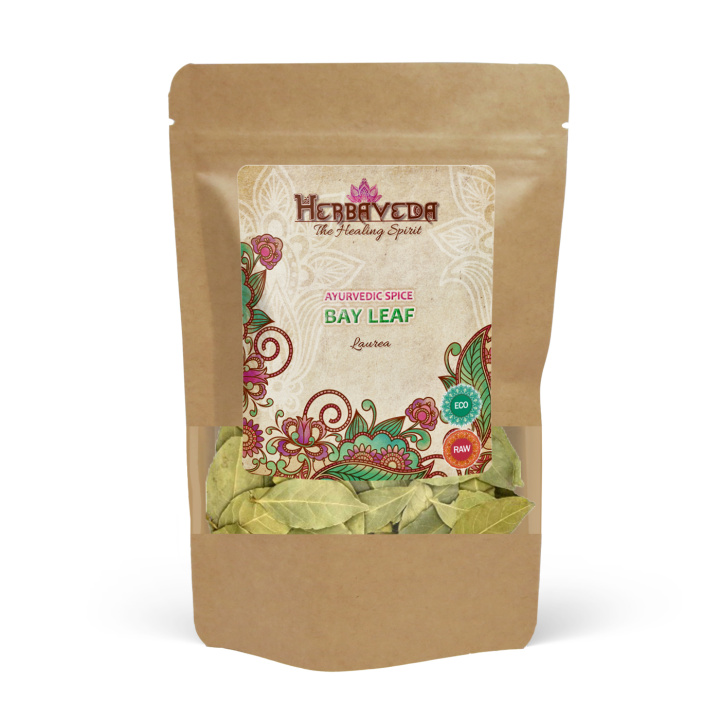 Laakerinlehti LUOMU 20g ryhmässä Raaka-aineet / Ruokakomero / Mausteet & Suola @ Rawfoodshop Scandinavia AB (KRY50)