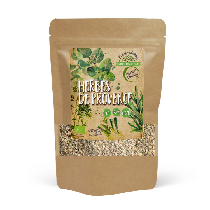 Herbes de Provence LUOMU 50g ryhmässä Raaka-aineet / Ruokakomero / Mausteet & Suola @ Rawfoodshop Scandinavia AB (KRY94)