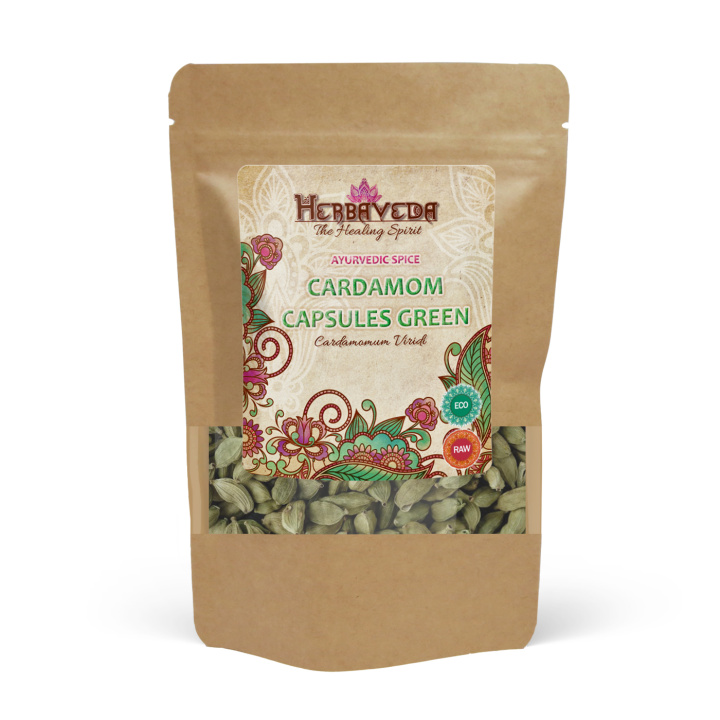 Kardemumma Kokonaiset palot LUOMU 50g ryhmässä Raaka-aineet / Ruokakomero / Mausteet & Suola @ Rawfoodshop Scandinavia AB (KRYDD06)
