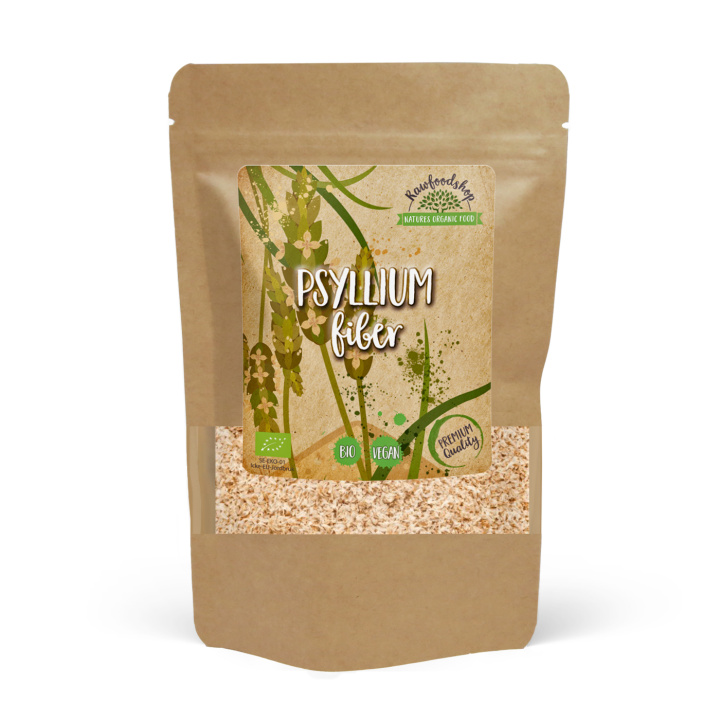 Psyllium Siemenkuoret LUOMU 500g ryhmässä Raaka-aineet / Leipominen / Ainesosat Muut @ Rawfoodshop Scandinavia AB (LBAK250056E1)