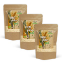 Vehnägluteeni LUOMU 500g x 3 pakettia