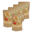 Linssijauhot Punaiset LUOMU 500g x 5 pakettia