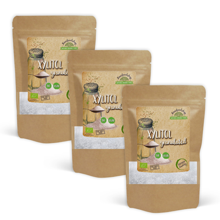Xylitoli LUOMU 1kg x 3 pakettia ryhmässä Raaka-aineet / Leipominen / Sokerointi @ Rawfoodshop Scandinavia AB (LOW00805061-SET3)
