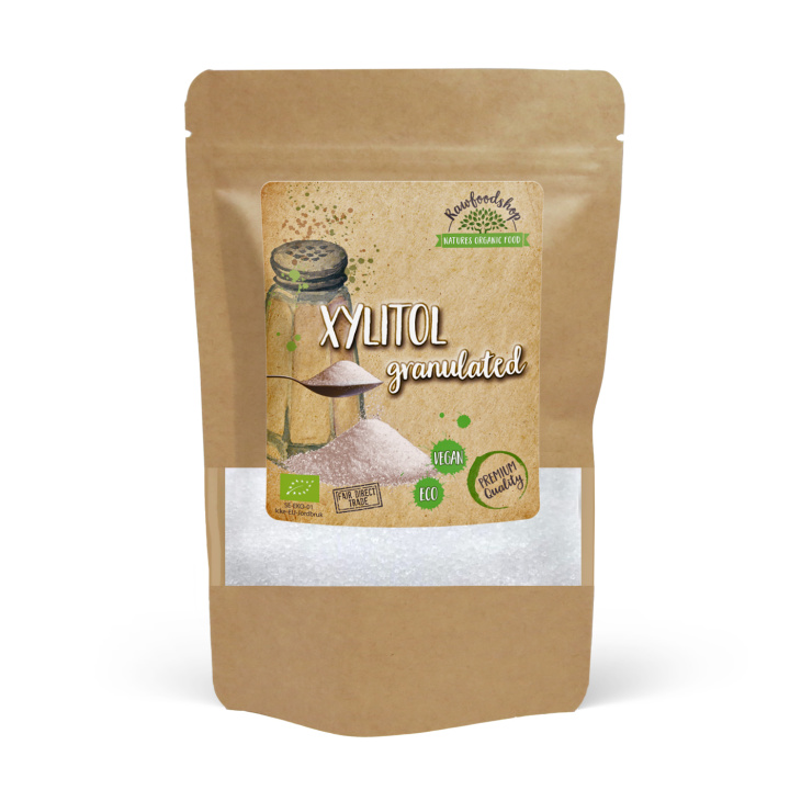 Xylitoli LUOMU 500g ryhmässä Raaka-aineet / Leipominen / Sokerointi @ Rawfoodshop Scandinavia AB (LOW0080506)