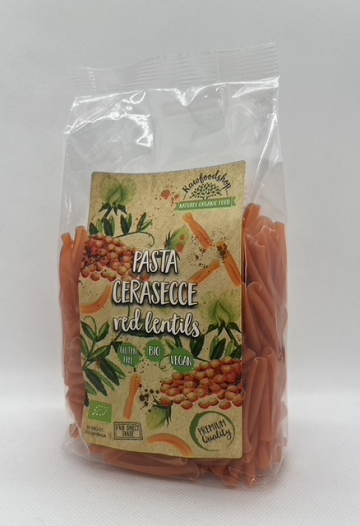 Punainen Linssipasta Casarecce LUOMU 1kg x 5 pakettia ryhmässä Raaka-aineet / Ruokakomero / Pasta & Nuudelit @ Rawfoodshop Scandinavia AB (LRBCAS1KG6PZ-SET5)