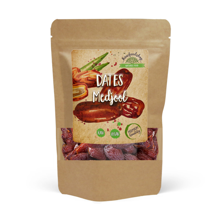 Medjool-taatelit 1kg ryhmässä Raaka-aineet / Hedelmät & Marjat / Taatelit @ Rawfoodshop Scandinavia AB (MEDJOOLVILD1)