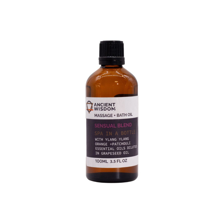 Sensual Hierontaöljy 100ml ryhmässä OUTLET 20-80% / Iho & Vartalo 20-50% / Kampanj- Iho & Vartalo @ Rawfoodshop Scandinavia AB (MOLUL-02)