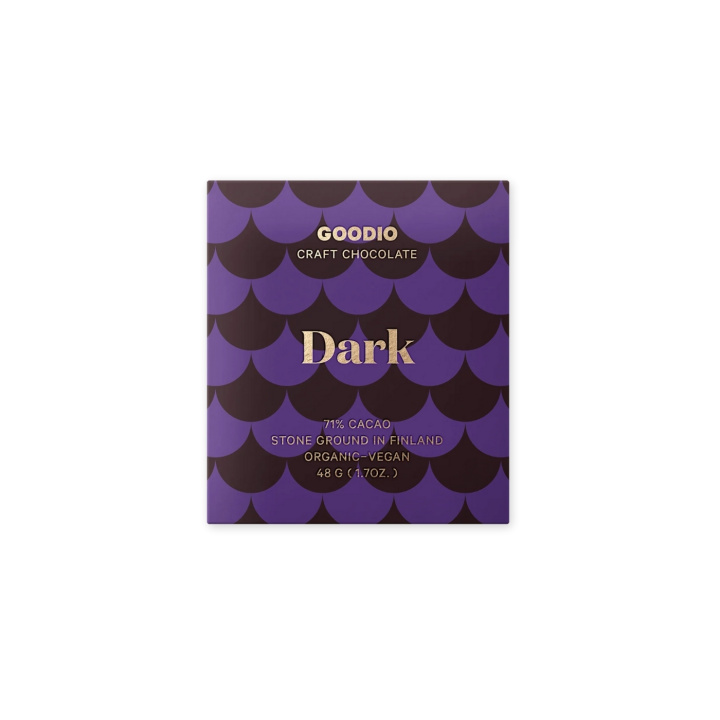 Tumma Suklaa 71% LUOMU 48g ryhmässä Raaka-aineet / Karkkia & Suklaata / Suklaapatukat @ Rawfoodshop Scandinavia AB (N87)