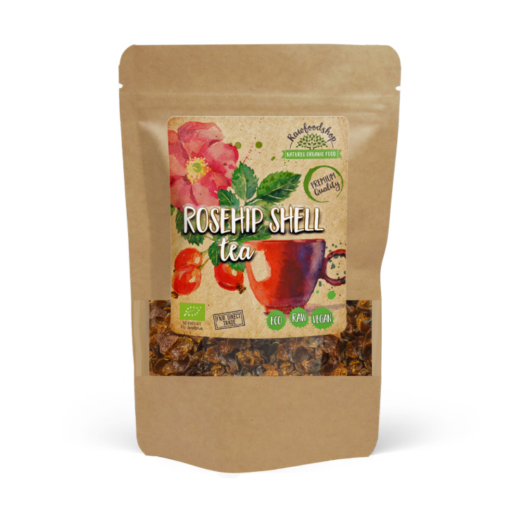 Ruusunmarjankuori Tee LUOMU 100g ryhmässä Raaka-aineet / Juomat / Teet @ Rawfoodshop Scandinavia AB (NYT02)