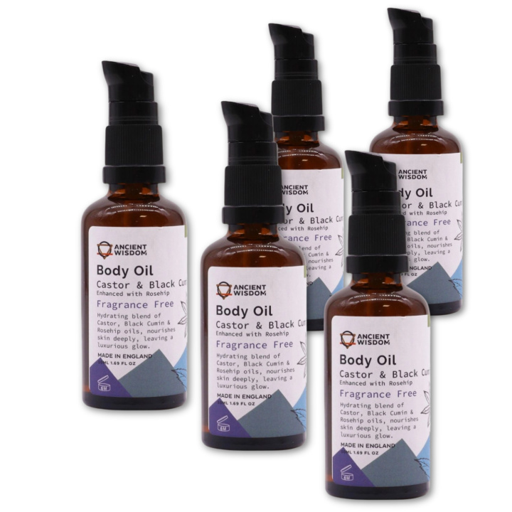 Kasvo- & Vartaloöljy Ruusunmarja LUOMU 50ml x 5 kpl ryhmässä Iho & Vartalo / Vartalo / Vartalovoide & öljy @ Rawfoodshop Scandinavia AB (OBOUL01-SET5)