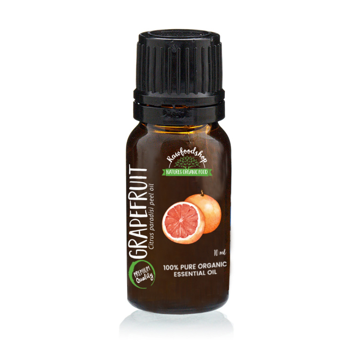 Greippi Eteerinen Öljy LUOMU 10ml ryhmässä Iho & Vartalo / Luonnollinen DIY / Eteeriset öljyt @ Rawfoodshop Scandinavia AB (ORGEOUL15)