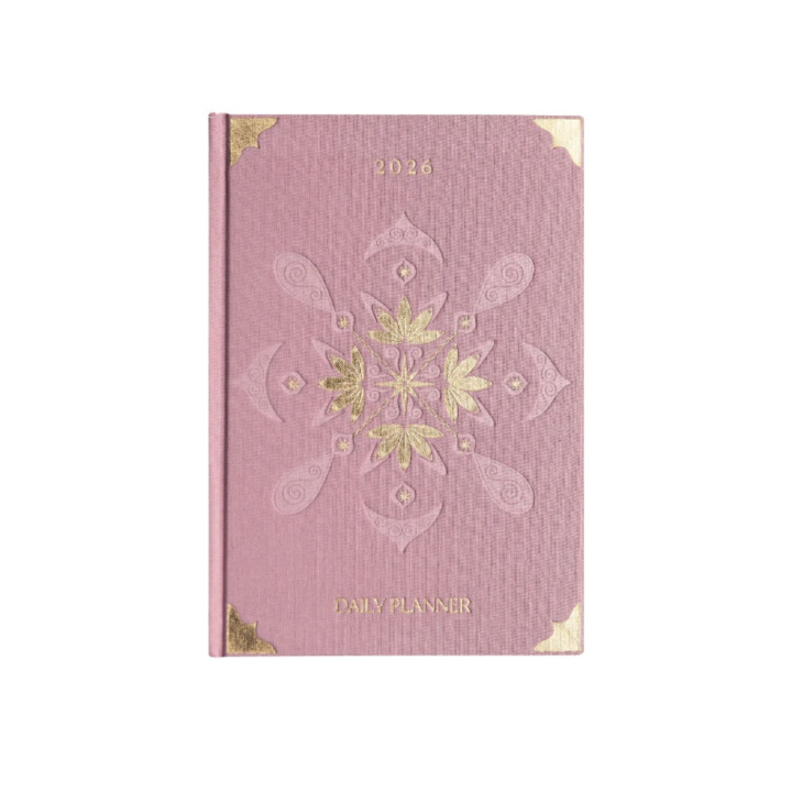 Päiväkirja Motivation 2026 Vaaleanpunainen ryhmässä Koti & Sielu / Harmoninen elämäntapa / Kirjat & journalit @ Rawfoodshop Scandinavia AB (PLANERROSE25)