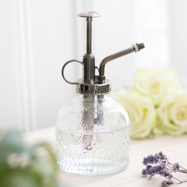 Pieni Lehtikuvioinen Lasikasvi Sumutin ryhmässä Koti & Sielu / Kata & sisusta / Muut @ Rawfoodshop Scandinavia AB (PM_35824)