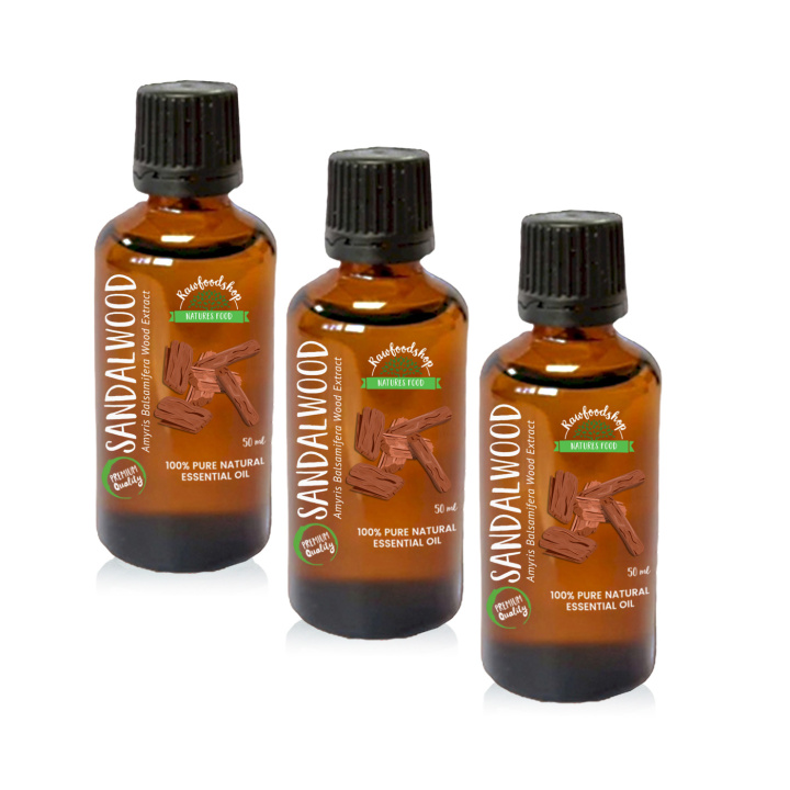 Santelipuu Amyris Eteerinen Öljy 50ml x 3 pulloa ryhmässä Iho & Vartalo / Luonnollinen DIY / Eteeriset öljyt @ Rawfoodshop Scandinavia AB (PREOUL-09-SET3)