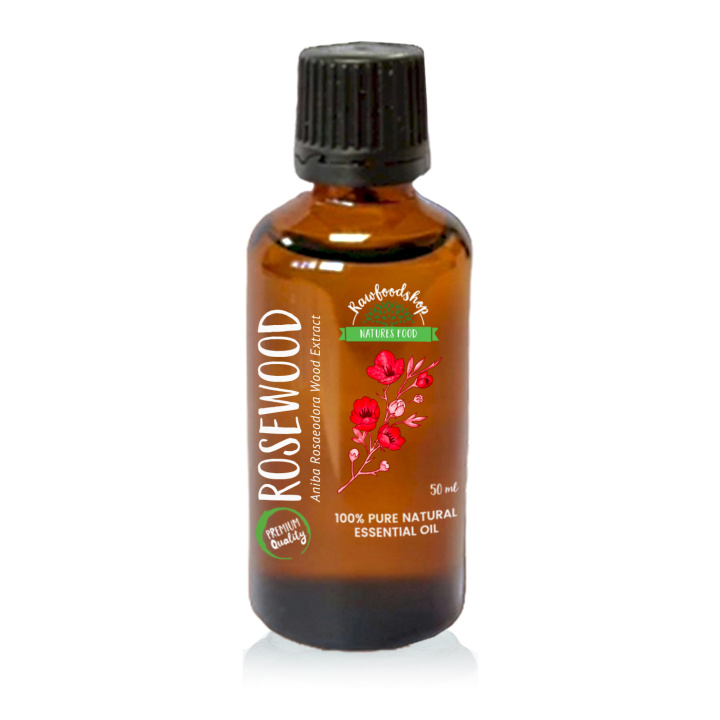 Ruusupuu Eteerinen Öljy 50ml ryhmässä Iho & Vartalo / Luonnollinen DIY / Eteeriset öljyt @ Rawfoodshop Scandinavia AB (PREOUL-39)