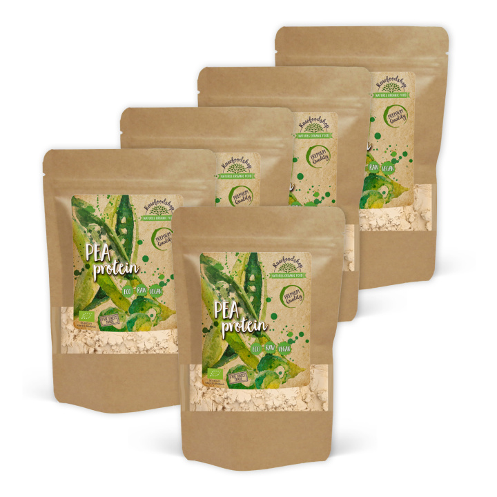 Herneproteiini LUOMU 1kg x 5 pakettia ryhmässä Raaka-aineet / Terveysruoka / Proteiinijauhe @ Rawfoodshop Scandinavia AB (RAW0021811-SET5)