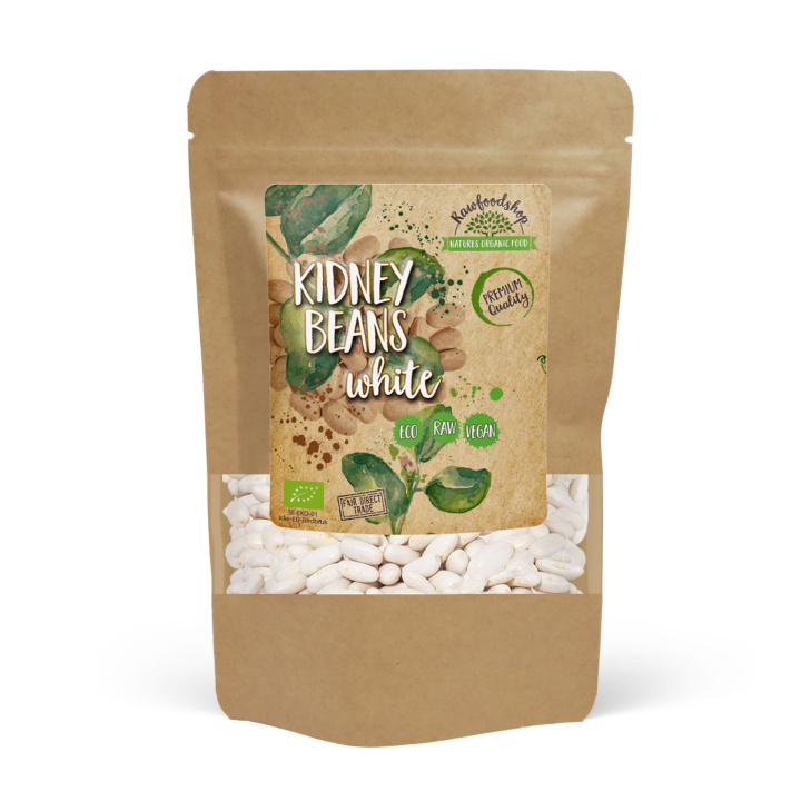 Pavut Valkoiset Keskikokoiset LUOMU 1kg ryhmässä Raaka-aineet / Ruokakomero / Palkokasvit / Pavut @ Rawfoodshop Scandinavia AB (RAW002611)