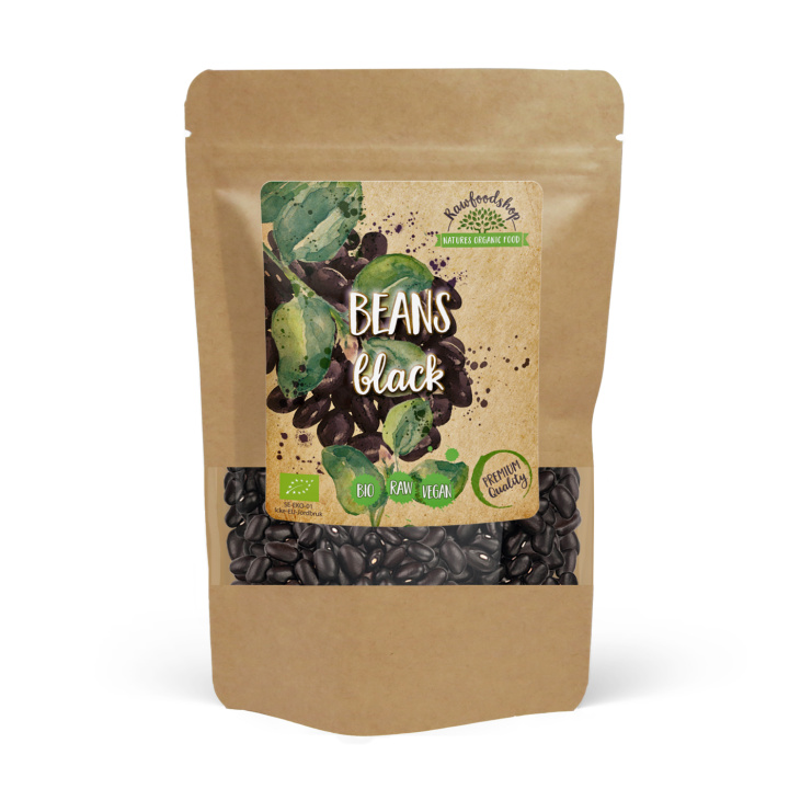 Pavut Mustat LUOMU 1kg ryhmässä Raaka-aineet / Ruokakomero / Palkokasvit / Pavut @ Rawfoodshop Scandinavia AB (RAW00281)