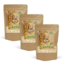 Gluteeniton Kaurajauho LUOMU 500g x 3 pakettia