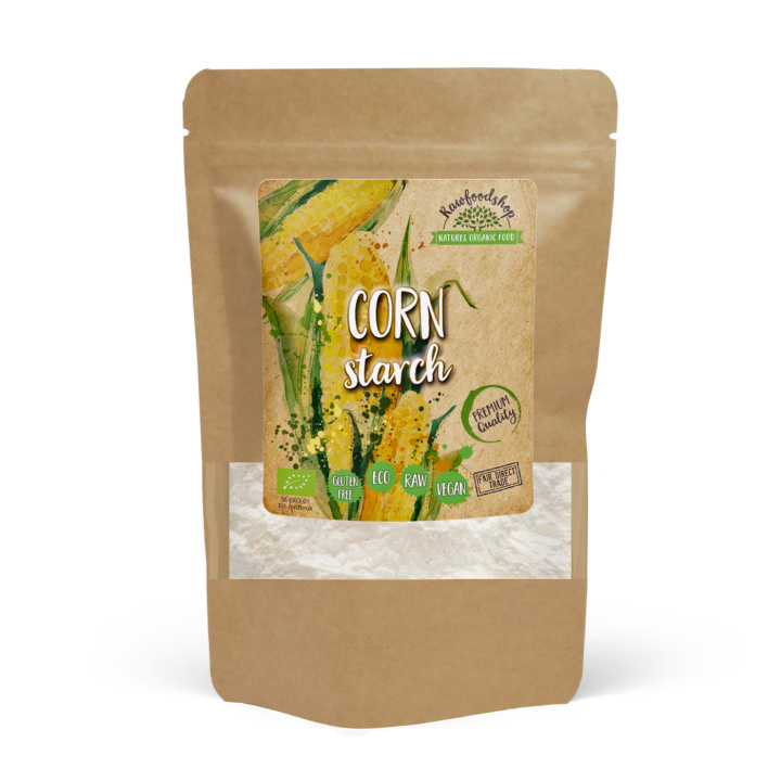 Maissitärkkelys LUOMU 1kg ryhmässä Raaka-aineet / Leipominen / Jauhot @ Rawfoodshop Scandinavia AB (RAW936211)