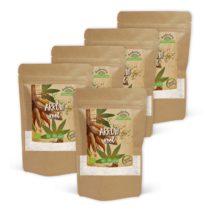 Nuolijuuri jauhe LUOMU 50g x 5 pakettia ryhmässä Raaka-aineet / Leipominen / Ainesosat Muut @ Rawfoodshop Scandinavia AB (RAW9365-SET5)