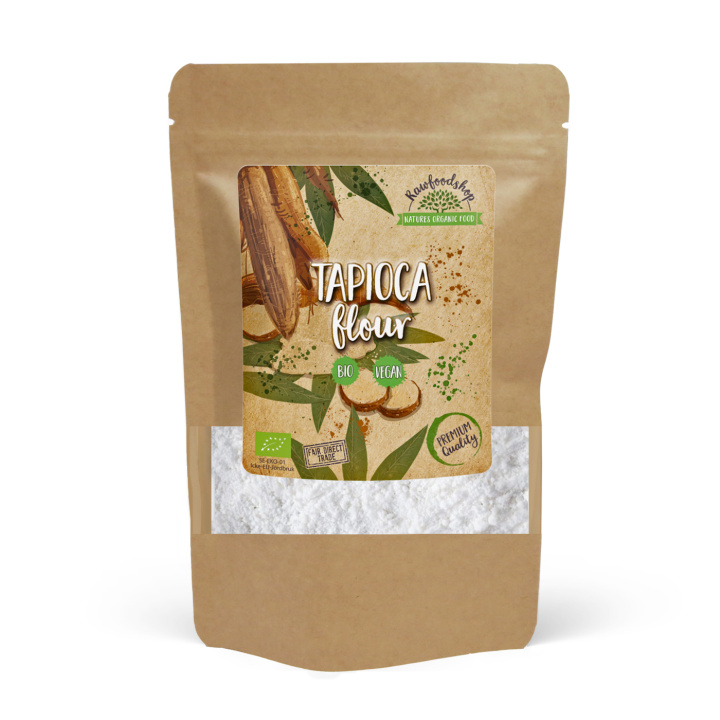 Tapiokajauho LUOMU 500g ryhmässä Raaka-aineet / Leipominen / Jauhot @ Rawfoodshop Scandinavia AB (RAW968698)