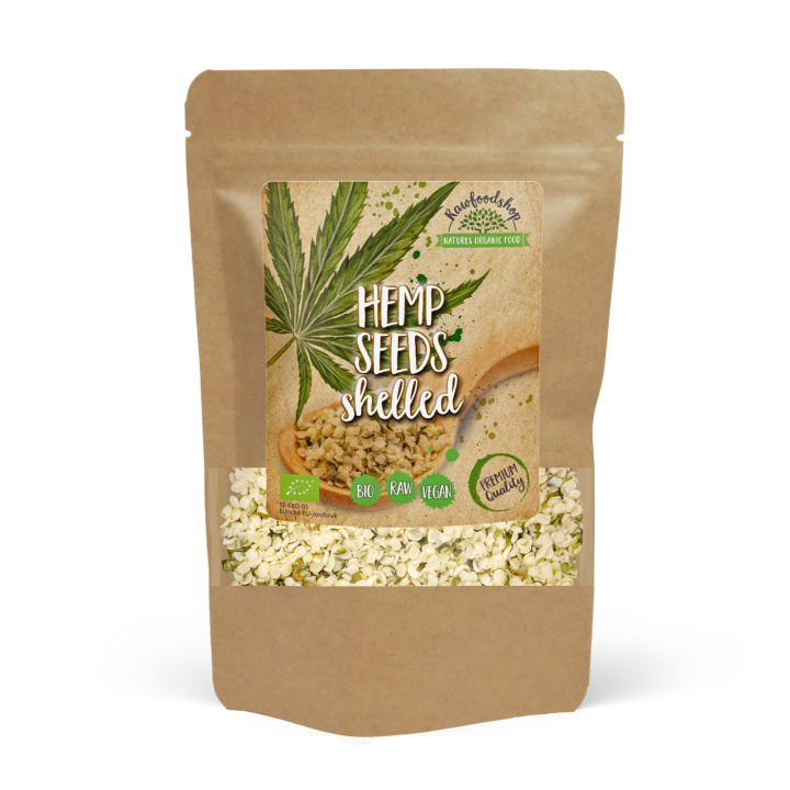 Kuorittuja hampunsiemeniä LUOMU 1kg ryhmässä Raaka-aineet / Terveysruoka / Hamppu @ Rawfoodshop Scandinavia AB (RAWFRO0033)