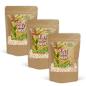 Kuoritut seesaminsiemenet LUOMU 500g x 3 pakettia