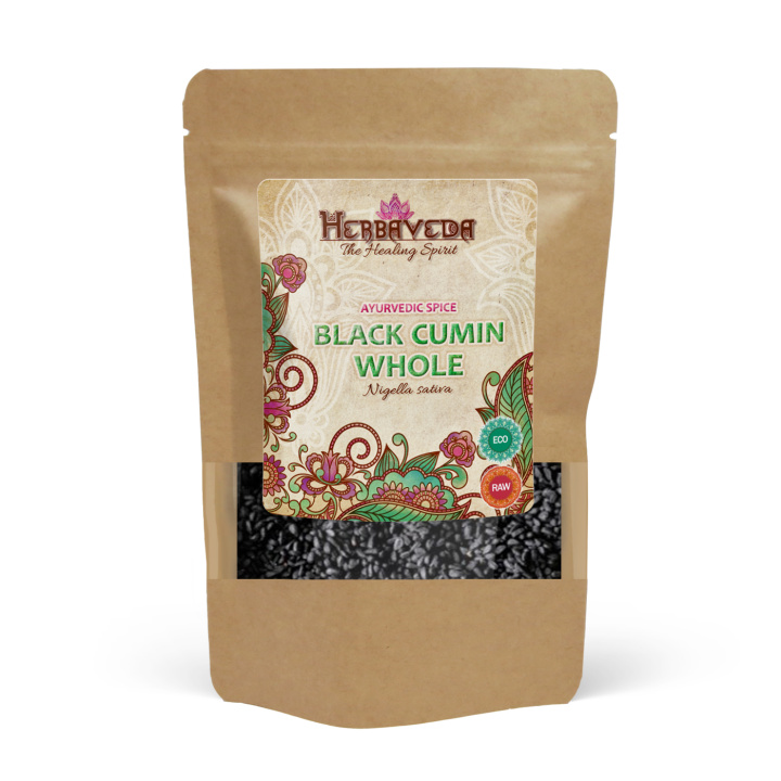 Mustakuminansiemenet LUOMU 100g ryhmässä Raaka-aineet / Ruokakomero / Mausteet & Suola @ Rawfoodshop Scandinavia AB (RAWNIG001)