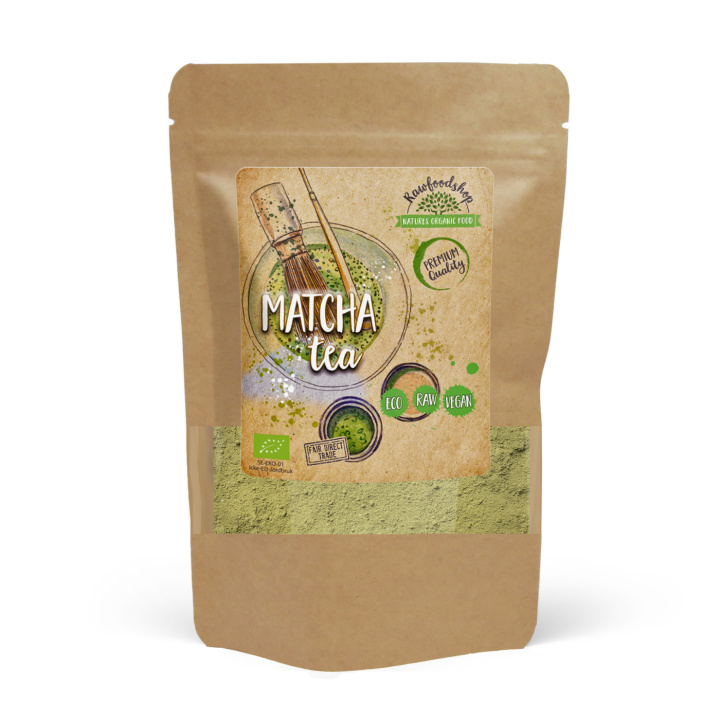 Matcha Tee LUOMU 125g ryhmässä Raaka-aineet / Terveysruoka / Matcha @ Rawfoodshop Scandinavia AB (RAWTE001)