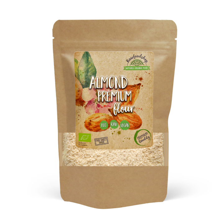 Mantelijauho Premium RAW LUOMU 1kg ryhmässä Raaka-aineet / Leipominen / Jauhot / Luomumantelijauho @ Rawfoodshop Scandinavia AB (RBAK1000913E)