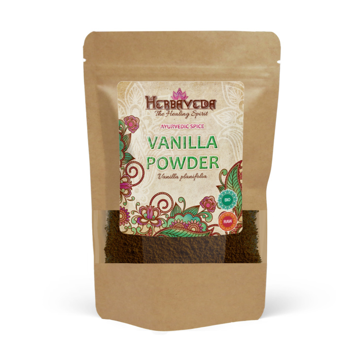 Vaniljajauhe LUOMU 10g ryhmässä Raaka-aineet / Ruokakomero / Mausteet & Suola @ Rawfoodshop Scandinavia AB (RBAK100901E)