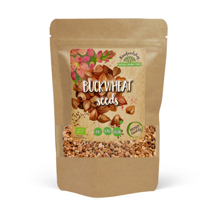 Tattari LUOMU 500g ryhmässä Raaka-aineet / Terveysruoka / Siemenet @ Rawfoodshop Scandinavia AB (RBON500048E)