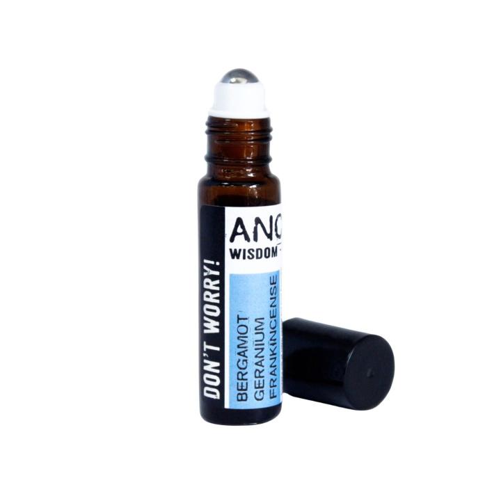 Don\'t Worry Essential Oil Blend Roll On 10ml ryhmässä OUTLET 20-80% / Iho & Vartalo 20-50% / Kampanj- Iho & Vartalo @ Rawfoodshop Scandinavia AB (REBIUL-01)