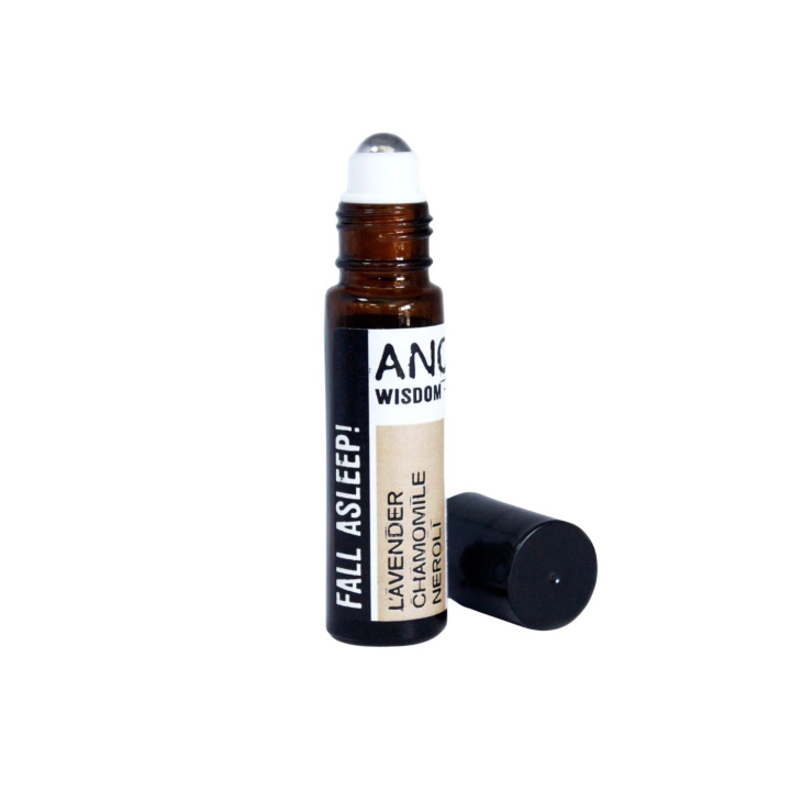 Fall Asleep Essential Oil Blend Roll On 10ml ryhmässä OUTLET 20-80% / Iho & Vartalo 20-50% / Kampanj- Iho & Vartalo @ Rawfoodshop Scandinavia AB (REBIUL-02)
