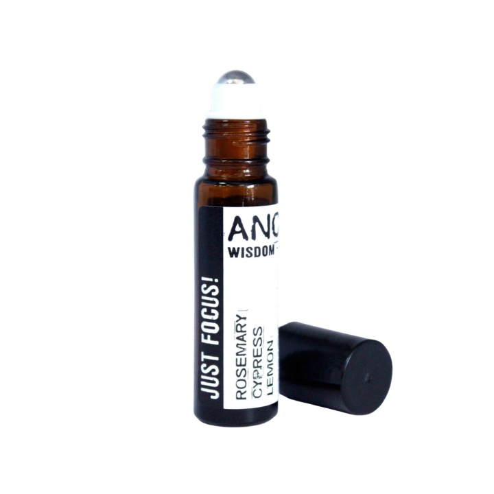 Just Focus Essential Oil Blend Roll On 10 ml ryhmässä OUTLET 20-80% / Iho & Vartalo 20-50% / Kampanj- Iho & Vartalo @ Rawfoodshop Scandinavia AB (REBIUL-05)