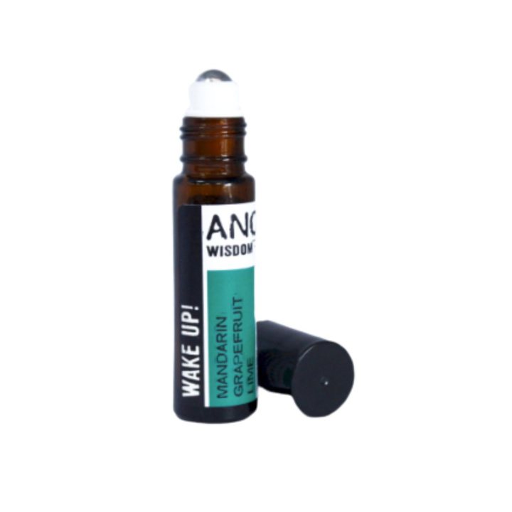 Wake Up Essential Oil Blend Roll On 10ml ryhmässä OUTLET 20-80% / Iho & Vartalo 20-50% / Kampanj- Iho & Vartalo @ Rawfoodshop Scandinavia AB (REBIUL-06)