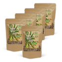 Kuorimattomat hampunsiemenet LUOMU 500g x 5 pakettia