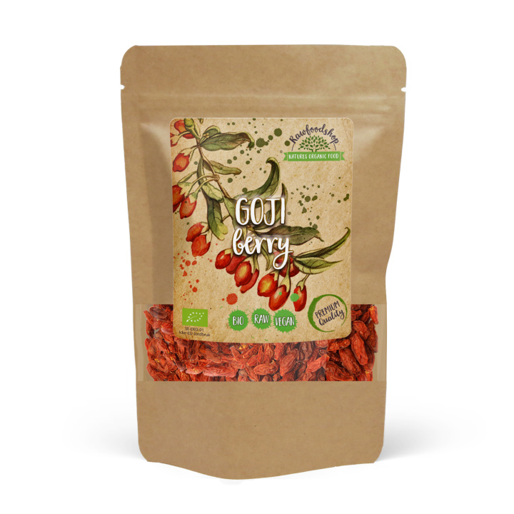 Gojimarjat LUOMU 250g ryhmässä Raaka-aineet / Hedelmät & Marjat / Goji-marjat @ Rawfoodshop Scandinavia AB (RFRU200363E)