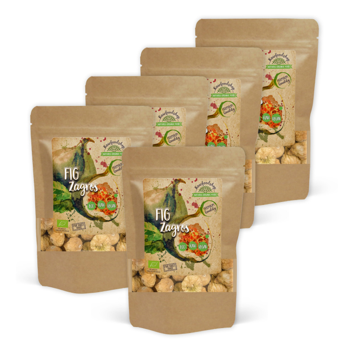 Viikunat Zagros LUOMU 500g x 5 pakettia ryhmässä Raaka-aineet / Hedelmät & Marjat / Viikuna @ Rawfoodshop Scandinavia AB (RFRU500361E-SET5)