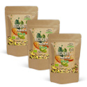 Pistaasipähkinät Premium RAW LUOMU 200g x 3 pakettia