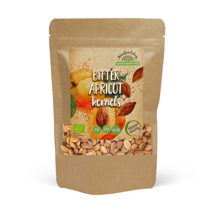 Aprikoosinsiemenet Katkerat LUOMU 500g ryhmässä Raaka-aineet / Pähkinät / Aprikoosin siemenet @ Rawfoodshop Scandinavia AB (RNOT500305E)
