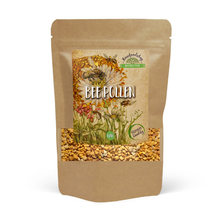 Mehiläisen siitepöly 100g ryhmässä Raaka-aineet / Leipominen / Sokerointi @ Rawfoodshop Scandinavia AB (RPUL1002055L)