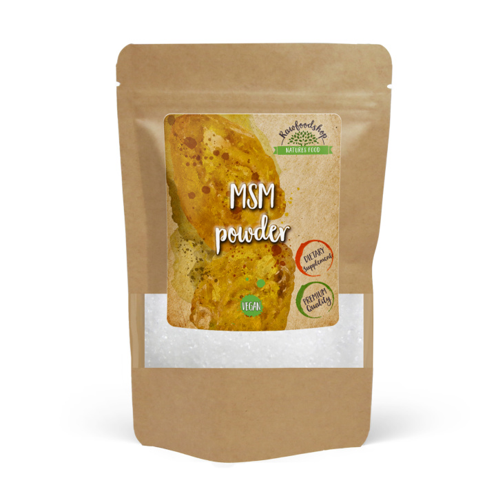 MSM-jauhe 500g ryhmässä Ravintolisät / Yrtit ja Kasvit @ Rawfoodshop Scandinavia AB (RPUL425442E)