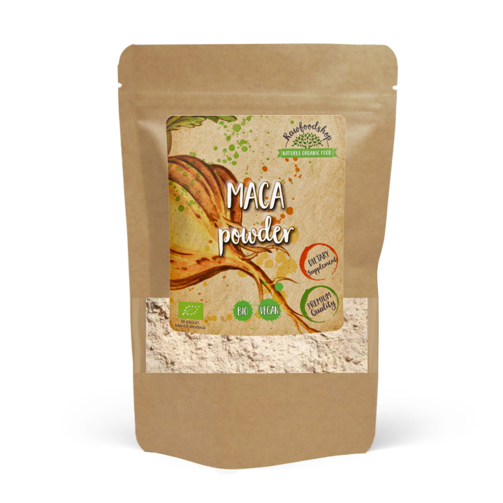 Maca-jauhe LUOMU 500g ryhmässä Ravintolisät / Yrtit ja Kasvit / Maca & Ginseng @ Rawfoodshop Scandinavia AB (RPUL500428E)