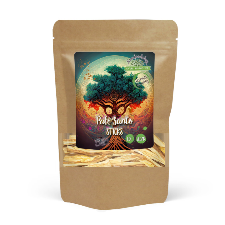 Palo Santo -tikkuja 10kpl ryhmässä Koti & Sielu / Tunnelma & tuoksu / Suitsuke @ Rawfoodshop Scandinavia AB (SANTO-4)