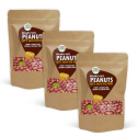 Maapähkinät RAW LUOMU 1kg x 3 pakettia